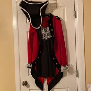Halloween Sexy Pirate outfit with Hat
